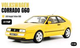 Volkswagen  - Corrado G60 1988 yellow - 1:18 - OttOmobile Miniatures - OT1385 - OT1385 | The Diecast Company