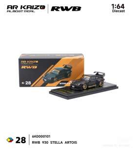 Porsche  - RWB 930 black - 1:64 - Almost Real - 6K0000101 - ALM6K0000101 | The Diecast Company