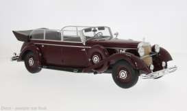 Mercedes Benz  - 770 (W150) 1938 dark red/black - 1:18 - MCG - 1004003 - MCG18665 | The Diecast Company