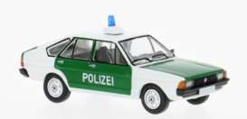 Volkswagen  - Passat 1977 white/green - 1:87 - Brekina - 1012697 - PCX871258 | The Diecast Company