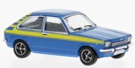 Opel  - Kadett C City 1975 blue/yellow - 1:87 - Brekina - 1008510 - PCX870774 | The Diecast Company