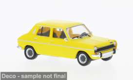 Simca  - 1100 1975 yellow - 1:87 - Brekina - 1012685 - PCX870776 | The Diecast Company