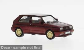 Volkswagen  - Rally Golf 1989 red - 1:87 - Brekina - 1012672 - PCX871597 | The Diecast Company