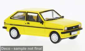 Ford  - Fieast MK I 1975 yellow - 1:87 - Brekina - 1008505 - PCX870769 | The Diecast Company