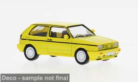 Volkswagen  - Golf 1989 yellow - 1:87 - Brekina - 1012674 - PCX871599 | The Diecast Company