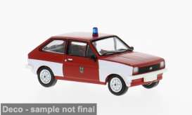 Ford  - Fiesta 1976 white/red - 1:87 - Brekina - 1012684 - PCX871255 | The Diecast Company