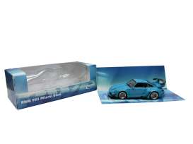 Porsche  - RWB 930 blue - 1:64 - ModelModel - MM64-RWB993-005 - MM64-RWB993-005 | The Diecast Company
