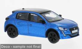 Peugeot  - 208 II 2019 blue - 1:87 - Brekina - 1004136 - PCX870593 | The Diecast Company