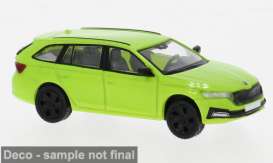 Skoda  - Octavia IV Combi 2019 green - 1:87 - Brekina - 1004141 - PCX870597 | The Diecast Company