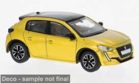 Peugeot  - 208 II 2019 yellow - 1:87 - Brekina - 1004135 - PCX870592 | The Diecast Company