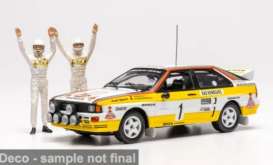 Audi  - Quattro A2 1984 yellow/white - 1:43 - IXO Models - 264297 - ixoSPRM002-84 | The Diecast Company
