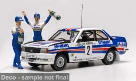 Opel  - Ascona 400 1982 white/blue/red - 1:43 - IXO Models - 264295 - ixoSPRM002-82 | The Diecast Company
