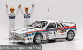 Lancia  - 037 1983 white/blue/red - 1:43 - IXO Models - 264296 - ixoSPRM002-83 | The Diecast Company