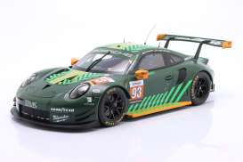 Porsche  - 911 2020 black/green - 1:12 - IXO Models - LEGT12058 - ixoLEGT12058 | The Diecast Company