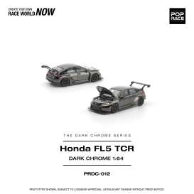 Honda  - Civic FL5 TCR dark chrome - 1:64 - Pop Race Limited - PRDC012 - PRDC012 | The Diecast Company