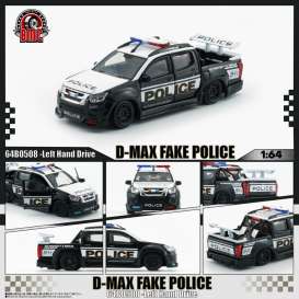 Isuzu  - D-Max 2018 white/black - 1:64 - BM Creations - 64B0508 - BM64B0508 | The Diecast Company