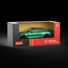 BMW  - M4 Coupe dark green - 1:43 - Rastar - 64810gr - rastar64810gr | The Diecast Company