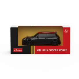 Mini  - John Cooper midnight black - 1:43 - Rastar - 64740bk - rastar64740bk | The Diecast Company