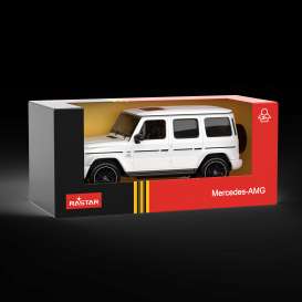 Mercedes Benz AMG - G 63 white - 1:43 - Rastar - 64730w - rastar64730w | The Diecast Company