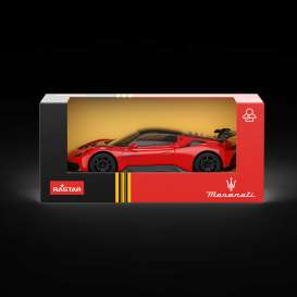 Maserati  - GT2 Stradale red - 1:43 - Rastar - 64800r - rastar64800r | The Diecast Company