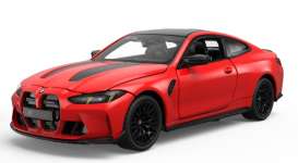 BMW  - M4 CS red - 1:24 - Rastar - 64760r - rastar64760r | The Diecast Company