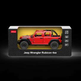 Jeep  - Wrangler Rubicon 4xe red - 1:32 - Rastar - 64620r - rastar64620r | The Diecast Company