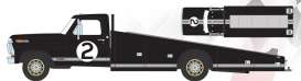 Ford  - F-350 Ramp Truck 1970 black - 1:18 - Acme Diecast - 1801423 - acme1801423 | The Diecast Company