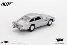 Aston Martin  - DB5 2006 silver - 1:64 - Mini GT - MGT00909-007S - MGT00909-007S | The Diecast Company