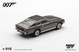 Aston Martin  - V8 Vantage 1987 grey - 1:64 - Mini GT - MGT00916-007G - MGT00916-007G | The Diecast Company
