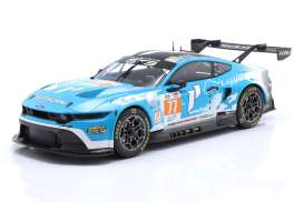Ford Mustang - GT3 2024 blue - 1:18 - IXO Models - LEGTMUS-LM24077 - ixoLEGTMUS-LM24077 | The Diecast Company
