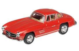 Mercedes Benz  - 300 SL red - 1:64 - Schuco - S452040104 - schuco452040104 | The Diecast Company