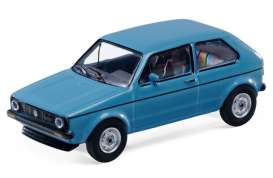 Volkswagen  - Golf I blue - 1:64 - Schuco - S452040107 - schuco452040107 | The Diecast Company