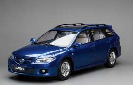 Mazda  - 6 Wagon blue - 1:18 - SunStar - 5882 - sun5882 | The Diecast Company