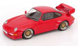 Porsche  - 911 1996 red - 1:18 - KK - Scale - KKDC181425B - KKDC181425B | The Diecast Company