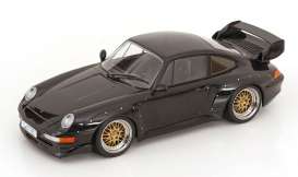 Porsche  - 911 1996 black - 1:18 - KK - Scale - KKDC181426B - KKDC181426B | The Diecast Company