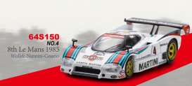 Lancia  - LC2 1985 white/blue/red - 1:64 - Spark - 64S150 - spa64S150 | The Diecast Company