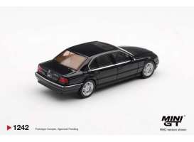 BMW  - 750 IL 1999 black - 1:64 - Mini GT - MGT01242-R - MGT01242-R | The Diecast Company