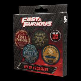 Accessoires Fast & the Furious - Vintage Style Printed Metal Co  - Fanattik - UV-FF01 - fanUV-FF01 | The Diecast Company