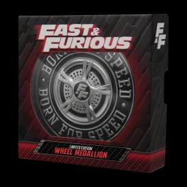 Accessoires Fast & the Furious - Medallion various - Fanattik - UV-FF05 - fanUV-FF05 | The Diecast Company