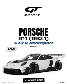 Porsche  - 911 2023 white - 1:18 - GT Spirit - GT1010 - GT1010 | The Diecast Company