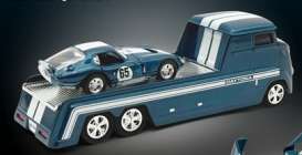 Shelby  - Daytona Hauler blue/white - 1:64 - Acme Diecast - SC64005 - acmeSC64005 | The Diecast Company