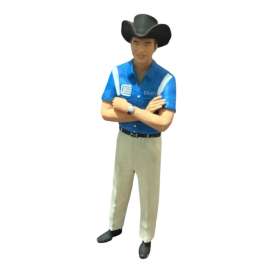 Figures diorama - Carroll Shelby  - 1:18 - Cartrix - CTPL18084 - CTPL18084 | The Diecast Company