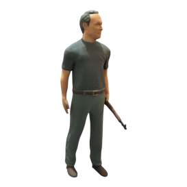 Figures diorama - Clint Eastwood  - 1:18 - Cartrix - CTPL18085 - CTPL18085 | The Diecast Company