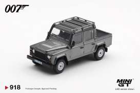 Land Rover  - Defender 110 2012 grey - 1:64 - Mini GT - MGT00918-007TC - MGT00918-007TC | The Diecast Company