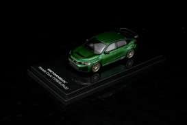 Honda  - Civic Type R (FL5) 2026 metallic green - 1:64 - Motorhelix - M65342 - MH65342 | The Diecast Company