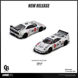 LB Works  - F40 white - 1:64 - Inno Models - IN64-LBWKF40-COLLET - in64-LBWKF40-COLLET | The Diecast Company