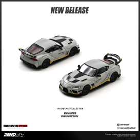Toyota  - Supra matt grey - 1:64 - Inno Models - IN64-A90DP-MGRAY - in64-A90DP-MGRAY | The Diecast Company