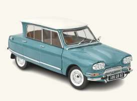Citroen  - Ami 6 Club 1968 white/blue - 1:18 - Norev - 181604 - nor181604 | The Diecast Company