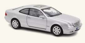 Mercedes Benz  - CLK-Class  2000 silver - 1:18 - Norev - 183360 - nor183335 | The Diecast Company