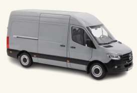 Mercedes Benz  - Sprinter 2018 grey - 1:18 - Norev - 183042 - nor183042 | The Diecast Company
